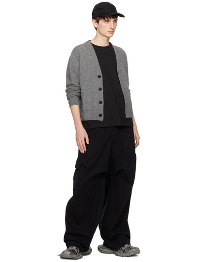 We11done Gray Pocket Cardigan outlook