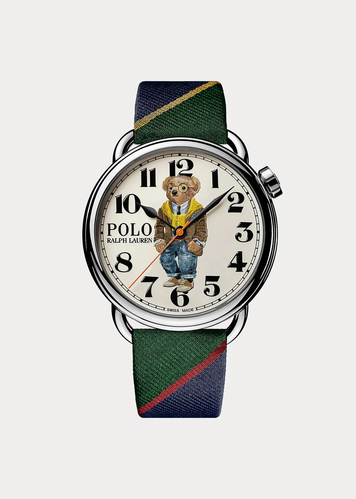 42 MM Preppy Polo Bear Watch - 1