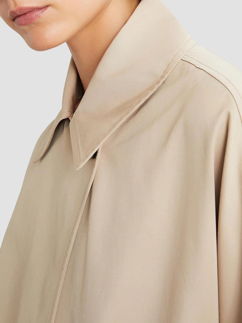 Women's Oversized Trench Coat - Natural 5