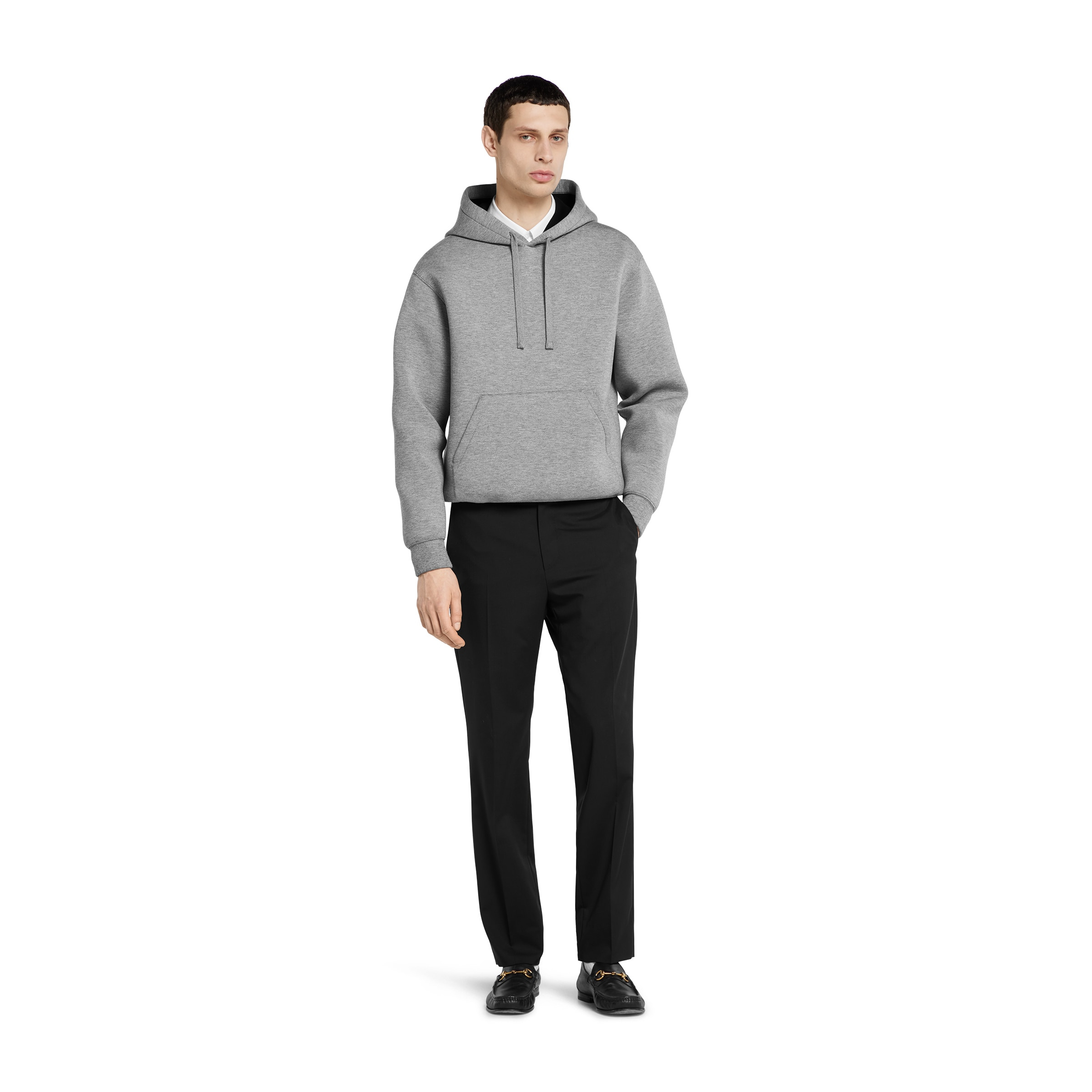 Double viscose jersey sweatshirt - 2