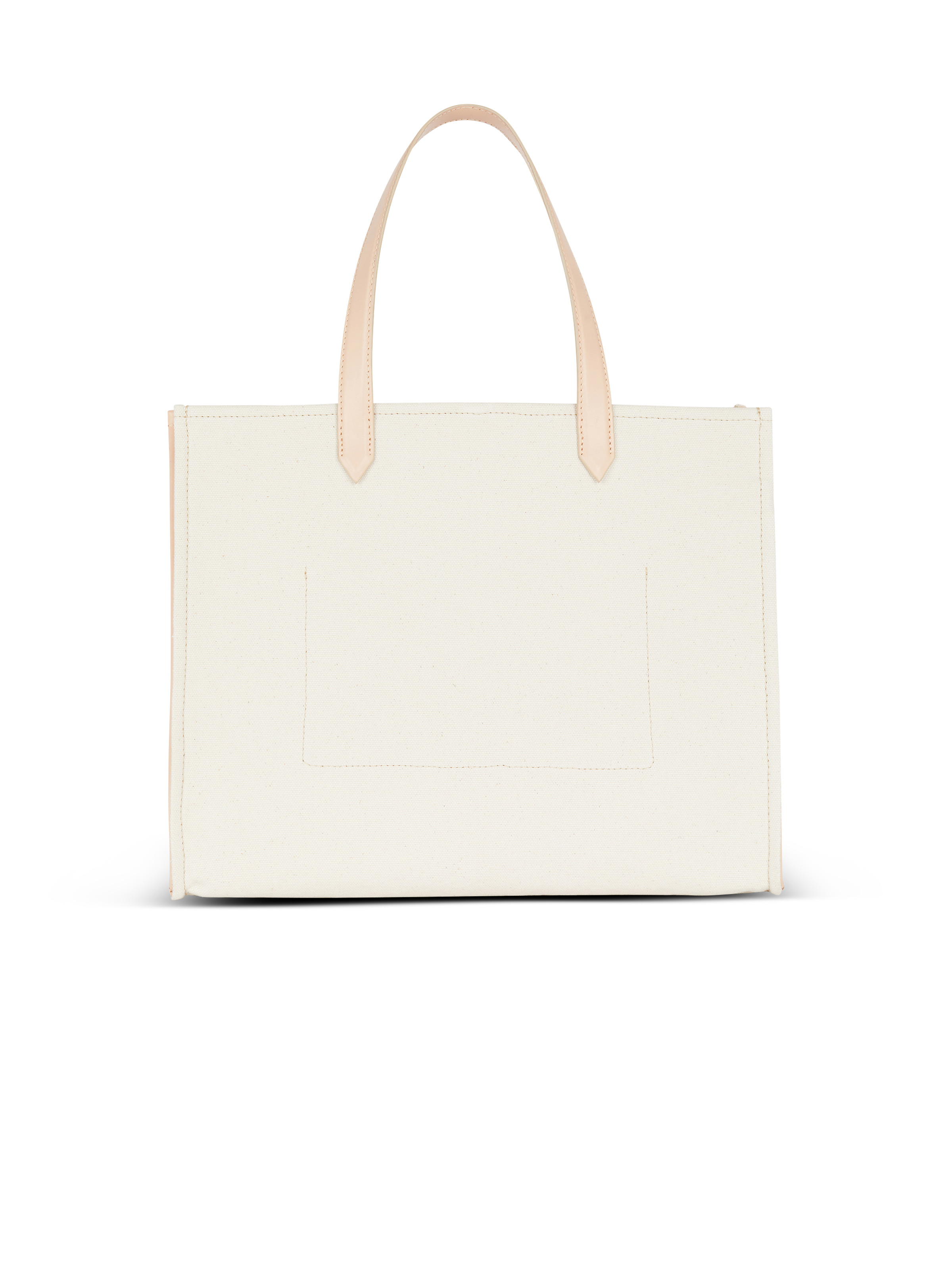 B-Army 42 canvas and smooth leather tote bag - 4