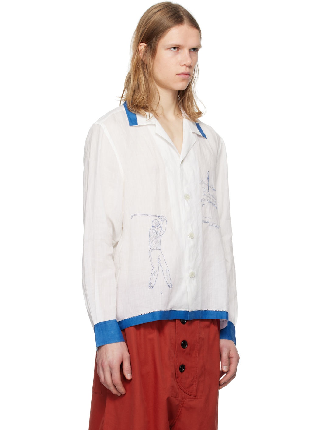 White Club Champion Long Sleeve Shirt - 2