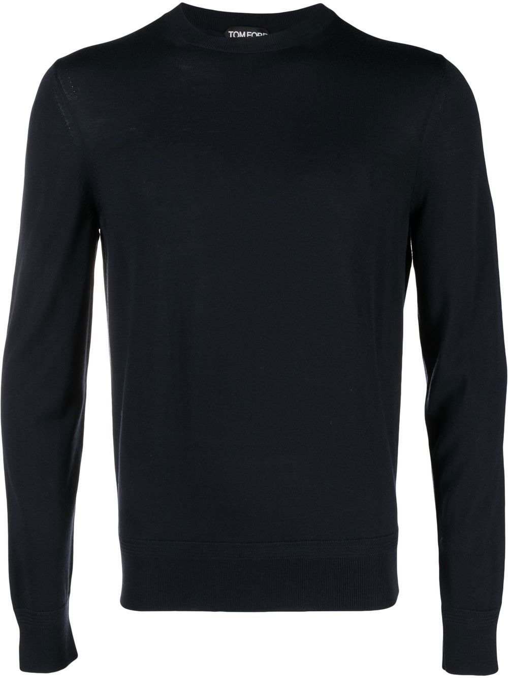 fine-knit wool jumper - 1