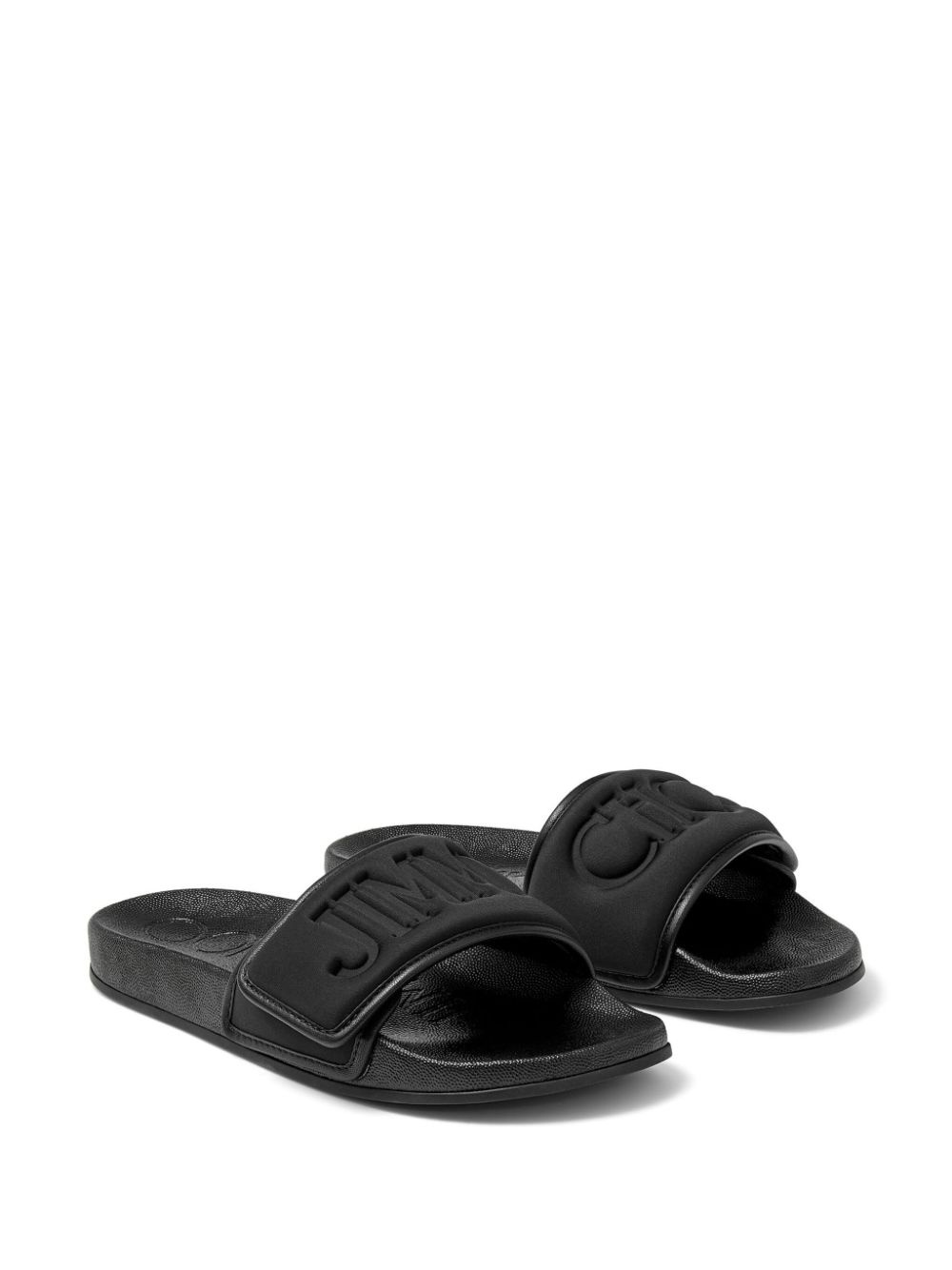 Fitz logo-debossed slides - 2