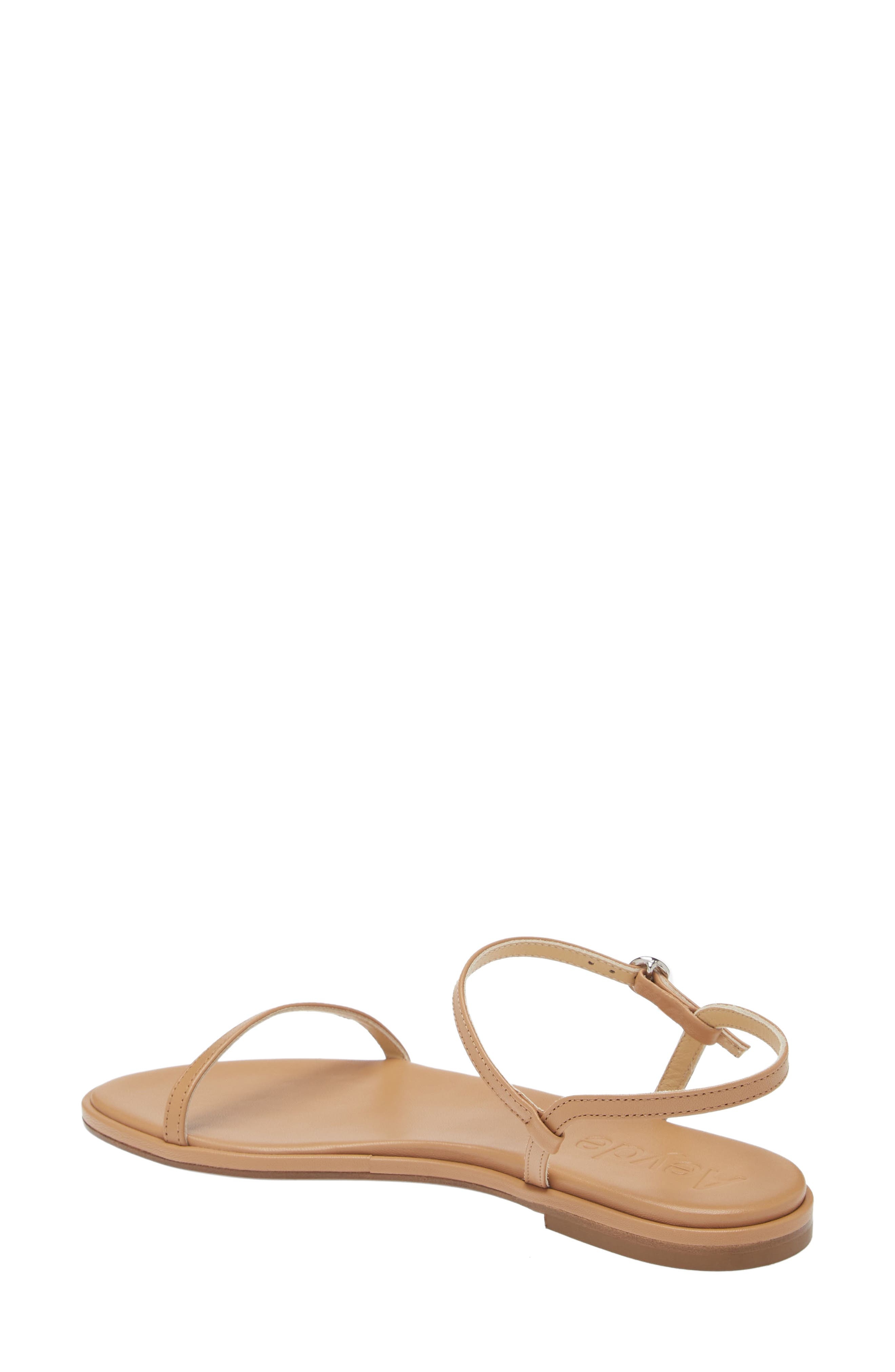 aeyde Nettie Quarter Strap Sandal in Hazelnut at Nordstrom - 2