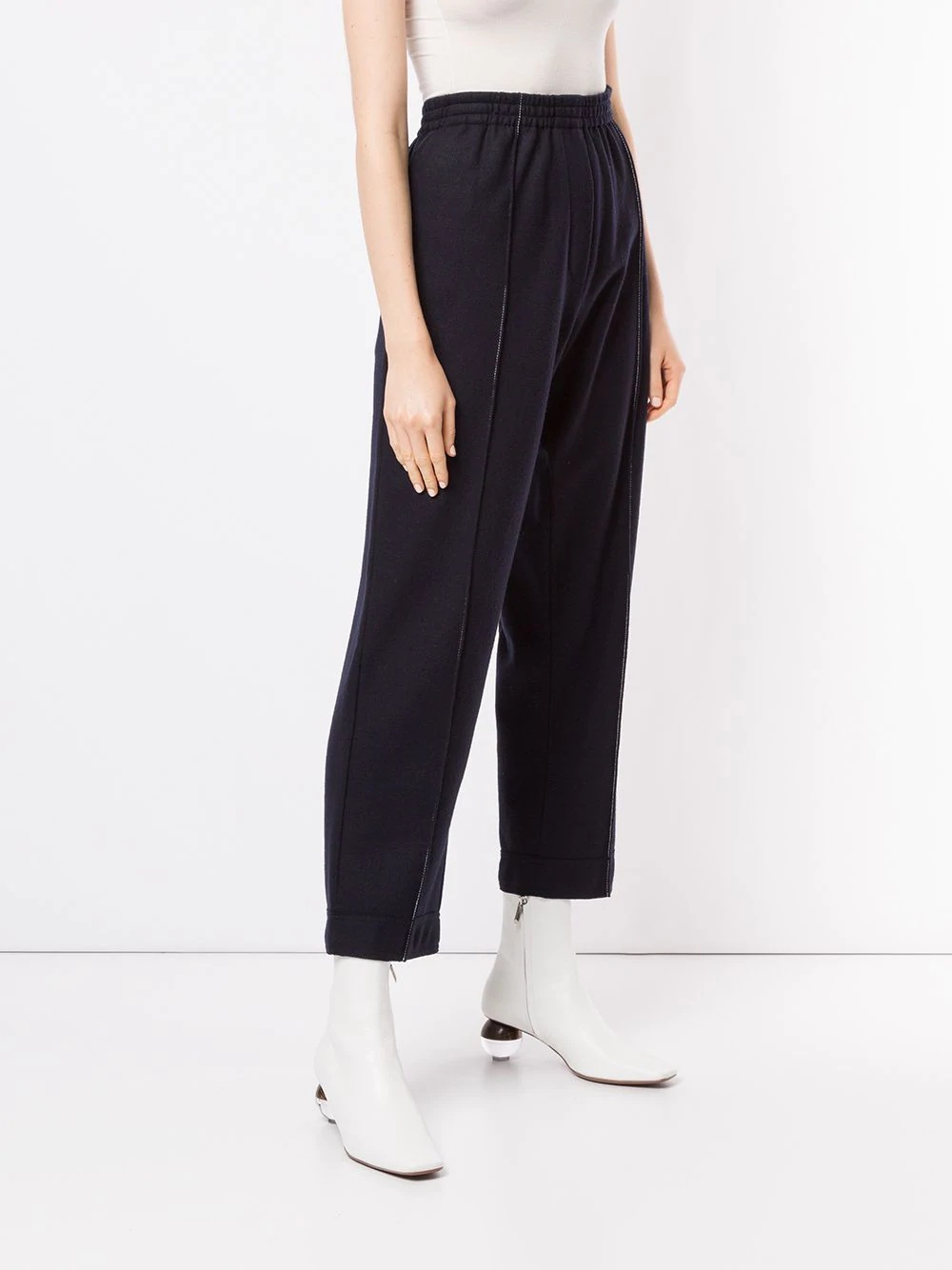 elasticated waist trousers - 3