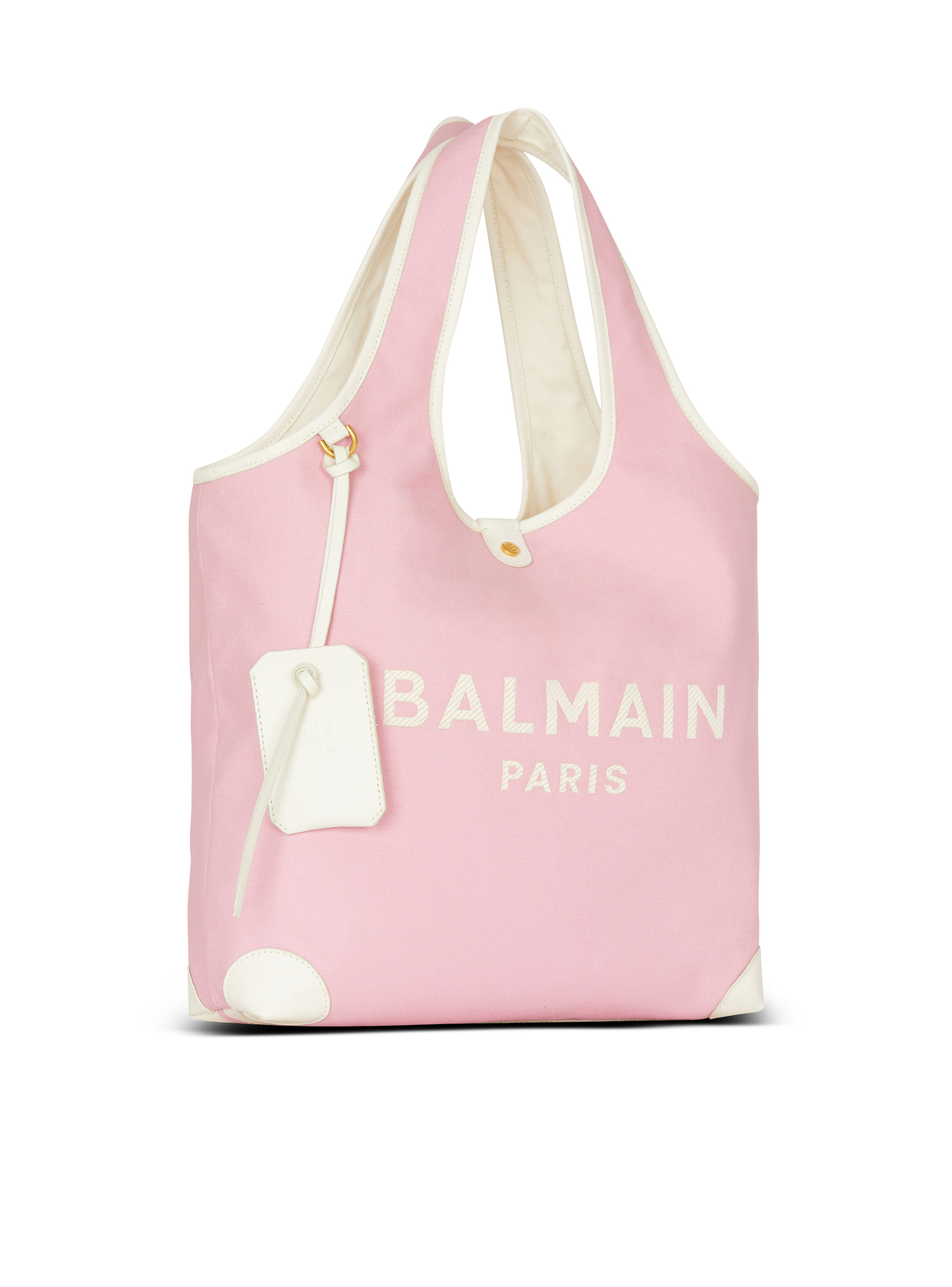 Canvas and leather B-army Grocery Bag - 3