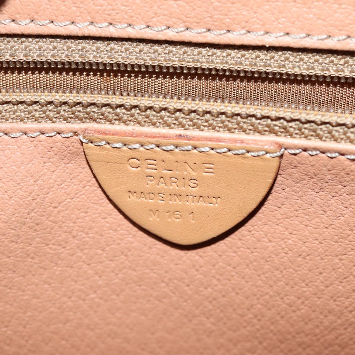 CELINE Macadam Canvas Tote Bag Pvc Brown - 12
