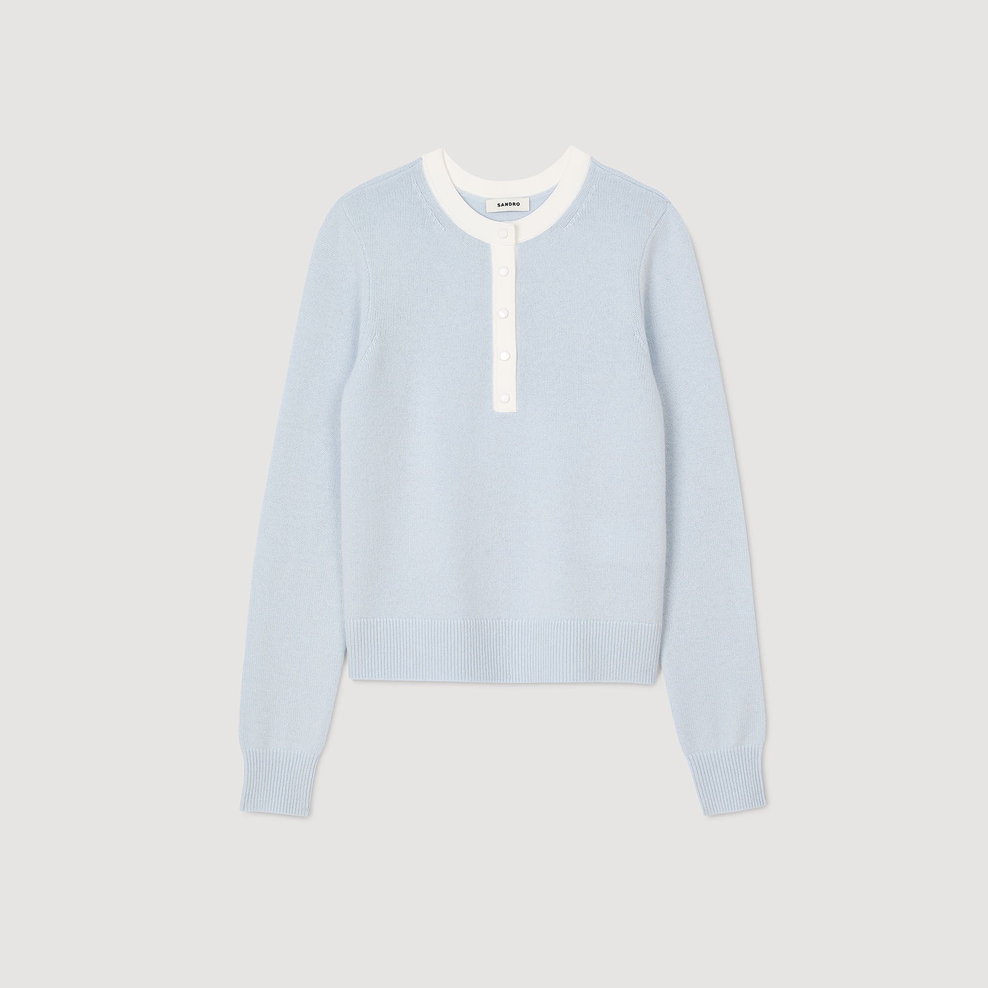 WOOL AND CASHMERE SWEATER - 6