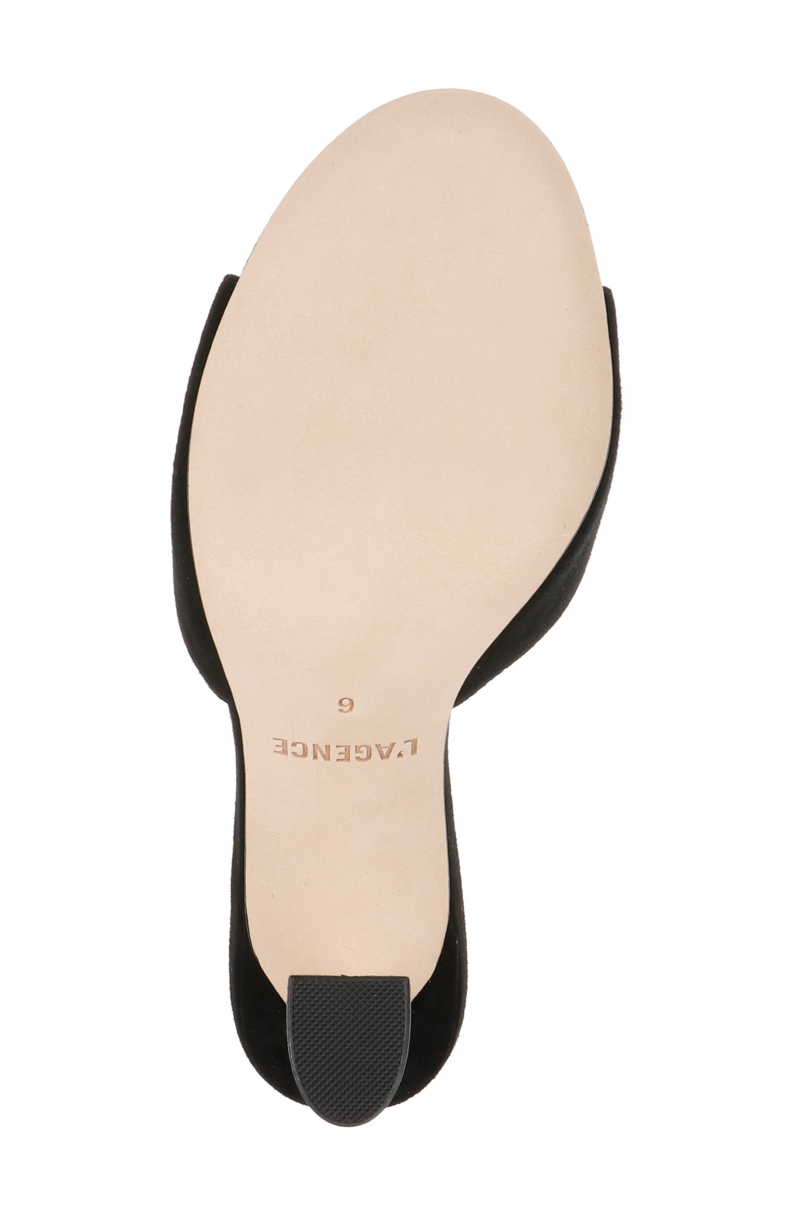 L'AGENCE Avery Slide Sandal in Black at Nordstrom - 6