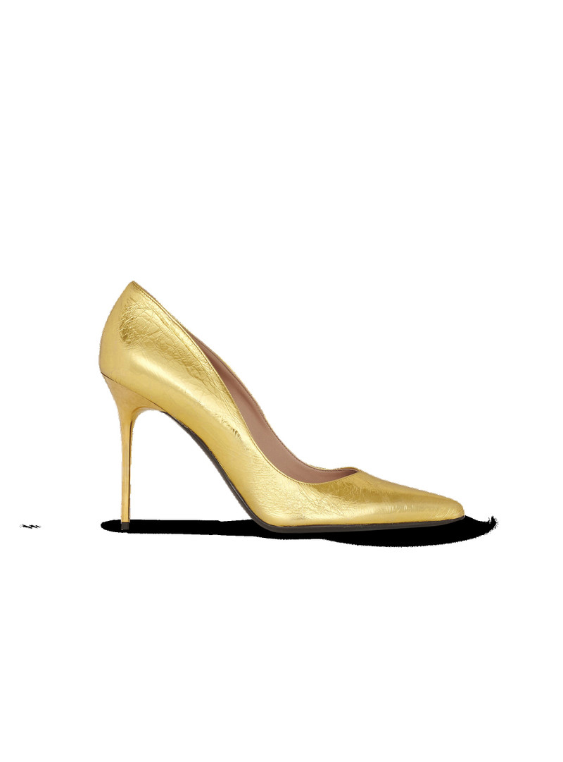Pumps Ruby craquele metallic leather 1