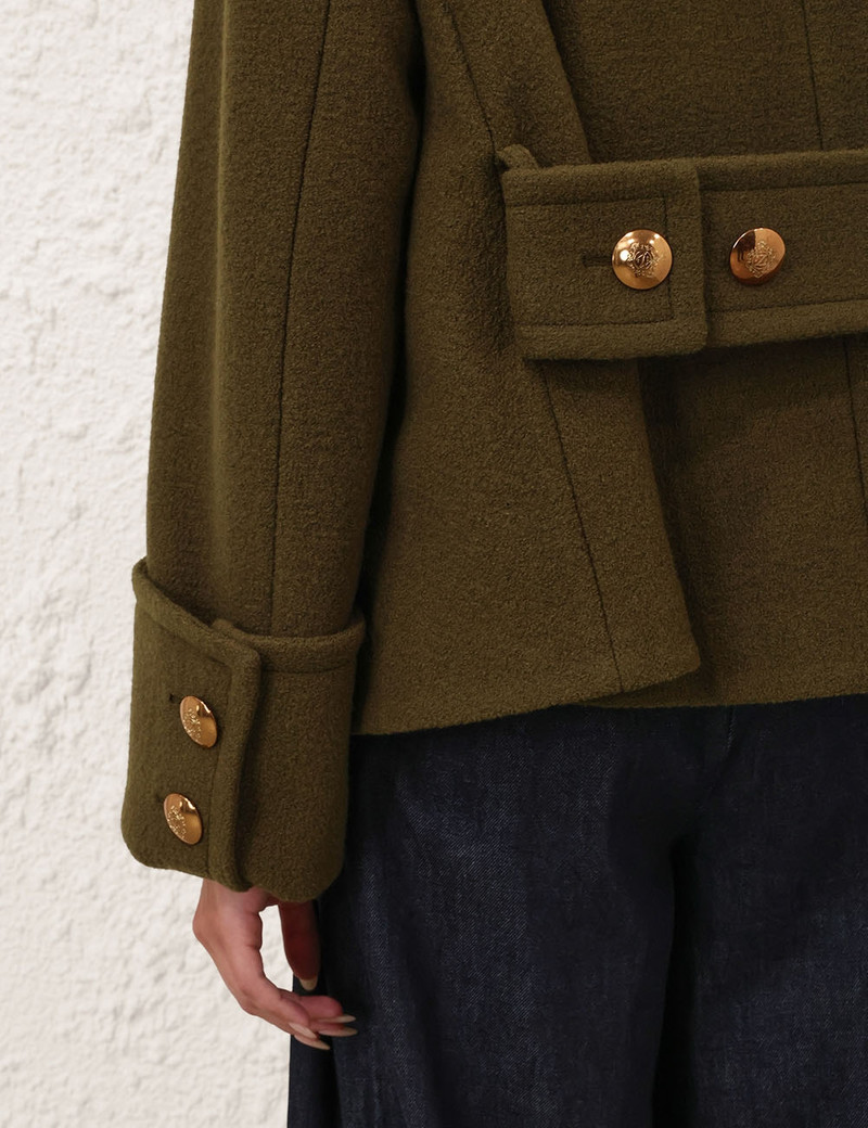 REBELLION BOUCLE PEACOAT 5