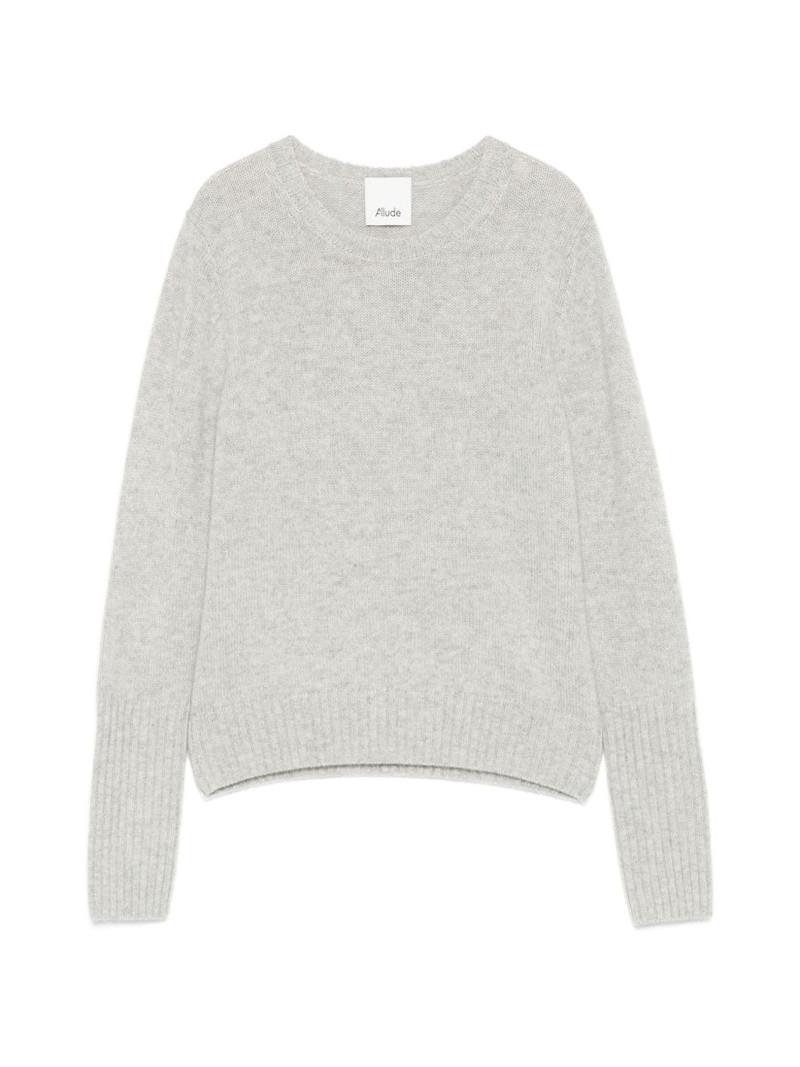 round-neck cashmere sweater 1