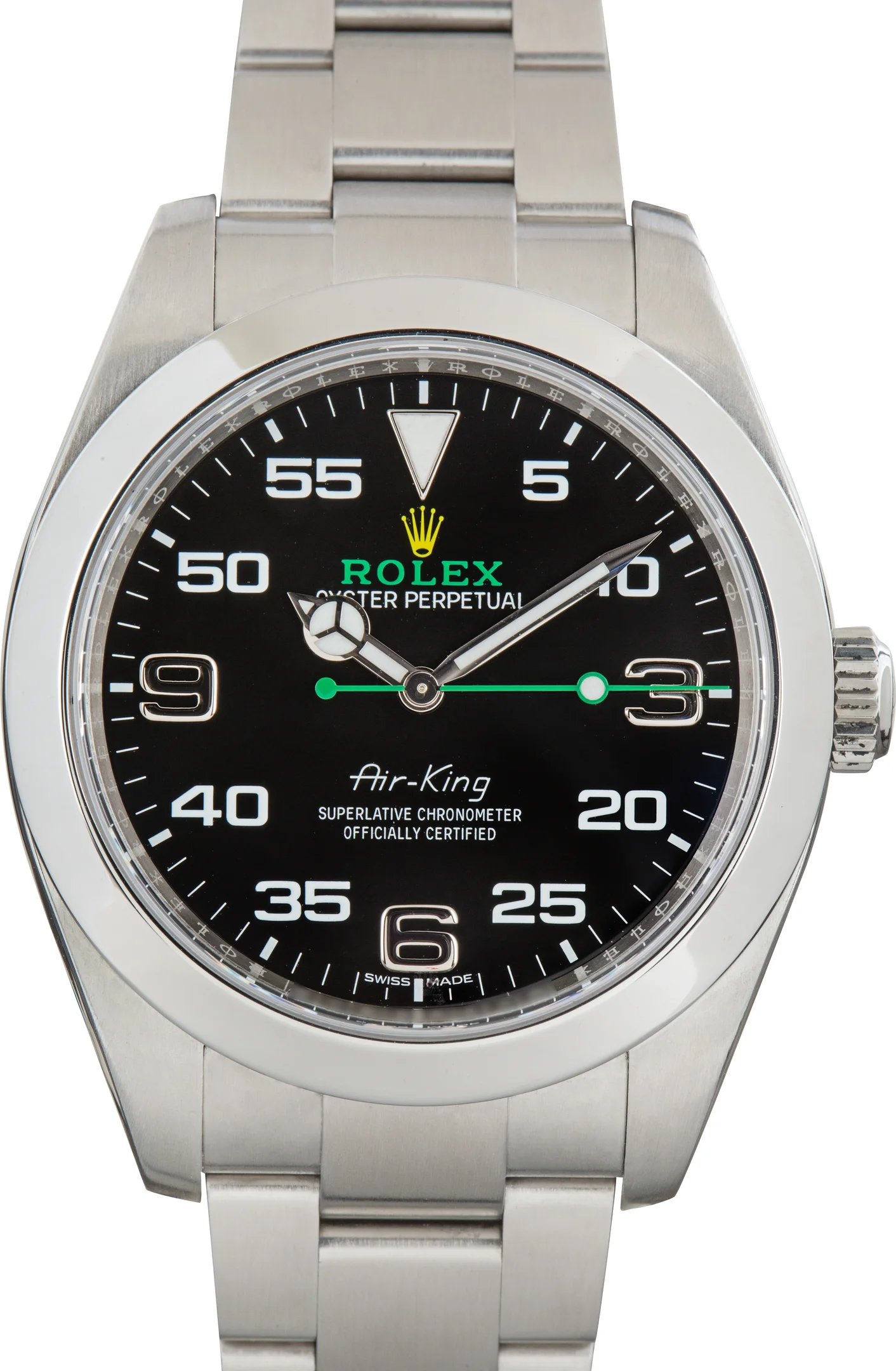 Used Rolex Air-King Stainless Steel Ref 116900 Oyster Band - 1