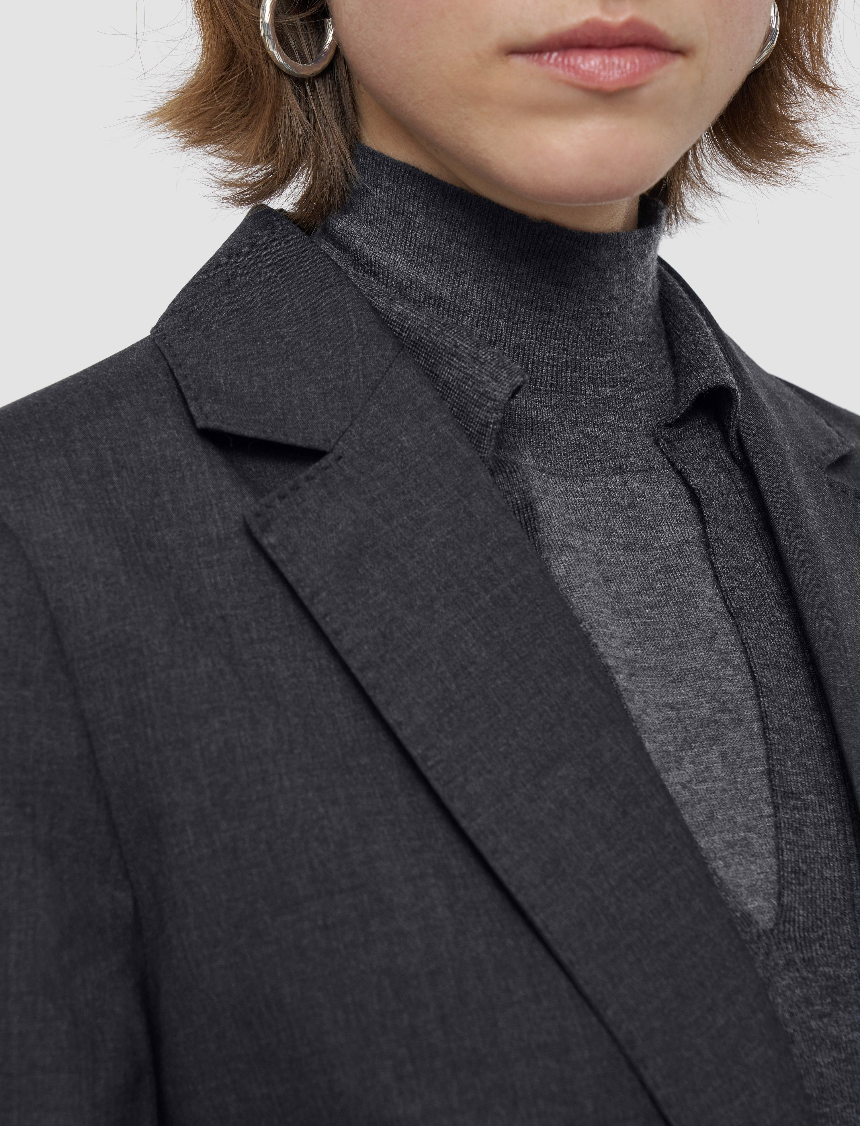 Marty Light Wool Tailoring Jacket - 4