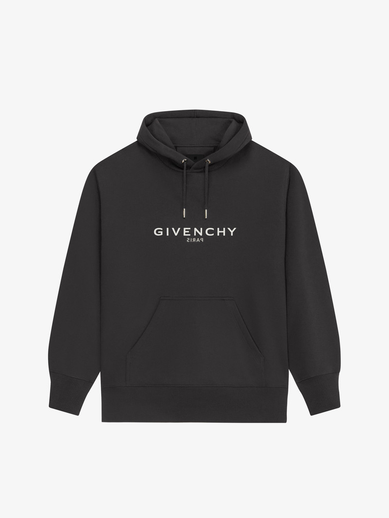 GIVENCHY ARCHETYPE SLIM FIT HOODIE IN FLEECE - 1