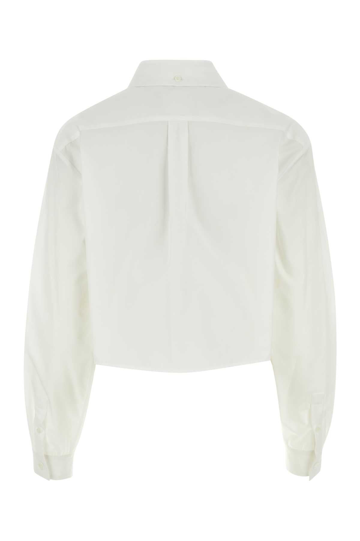 Givenchy Women White Poplin Shirt - 2