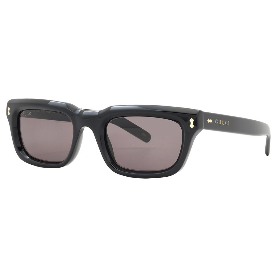 Gucci Grey Rectangular Men's Sunglasses GG1524S 001 51 - 3