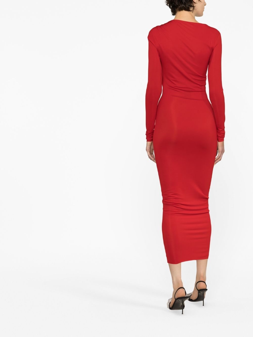 cut-out midi dress - 4