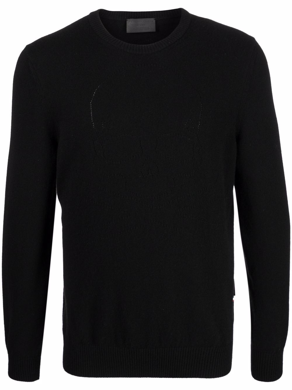 round neck knitted jumper - 1