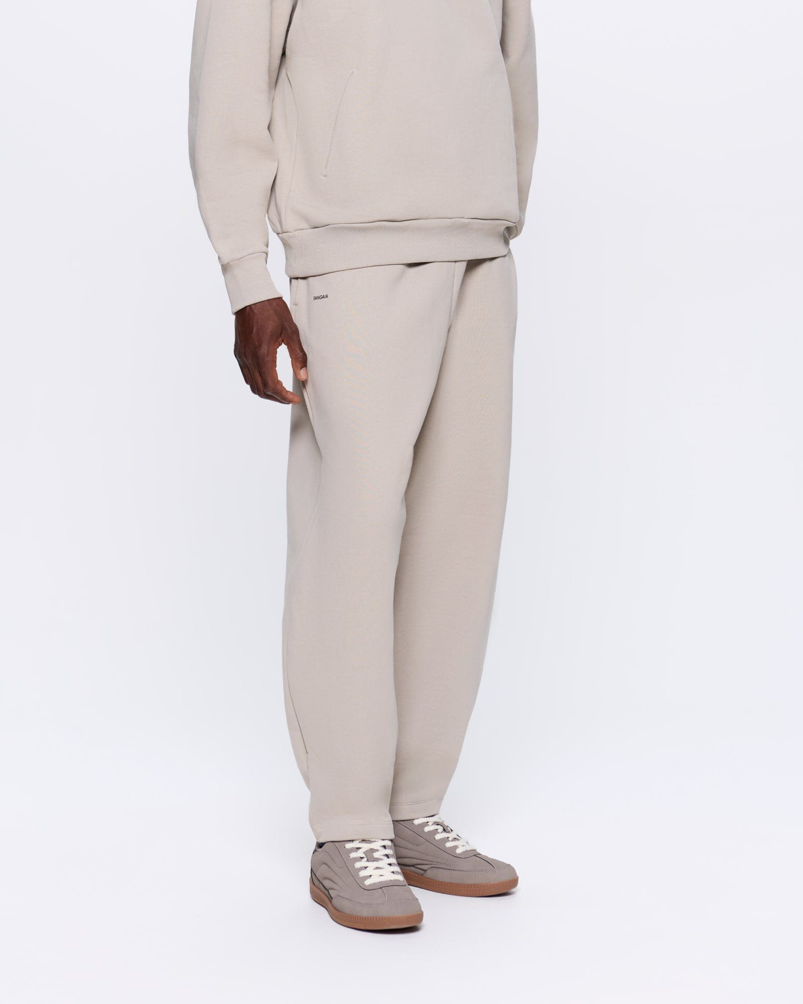 Mens DNA Barrel-Leg Track Pants - Stone - 3