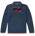 Snap-T Nylon-Trimmed Micro D Fleece Pullover - 7