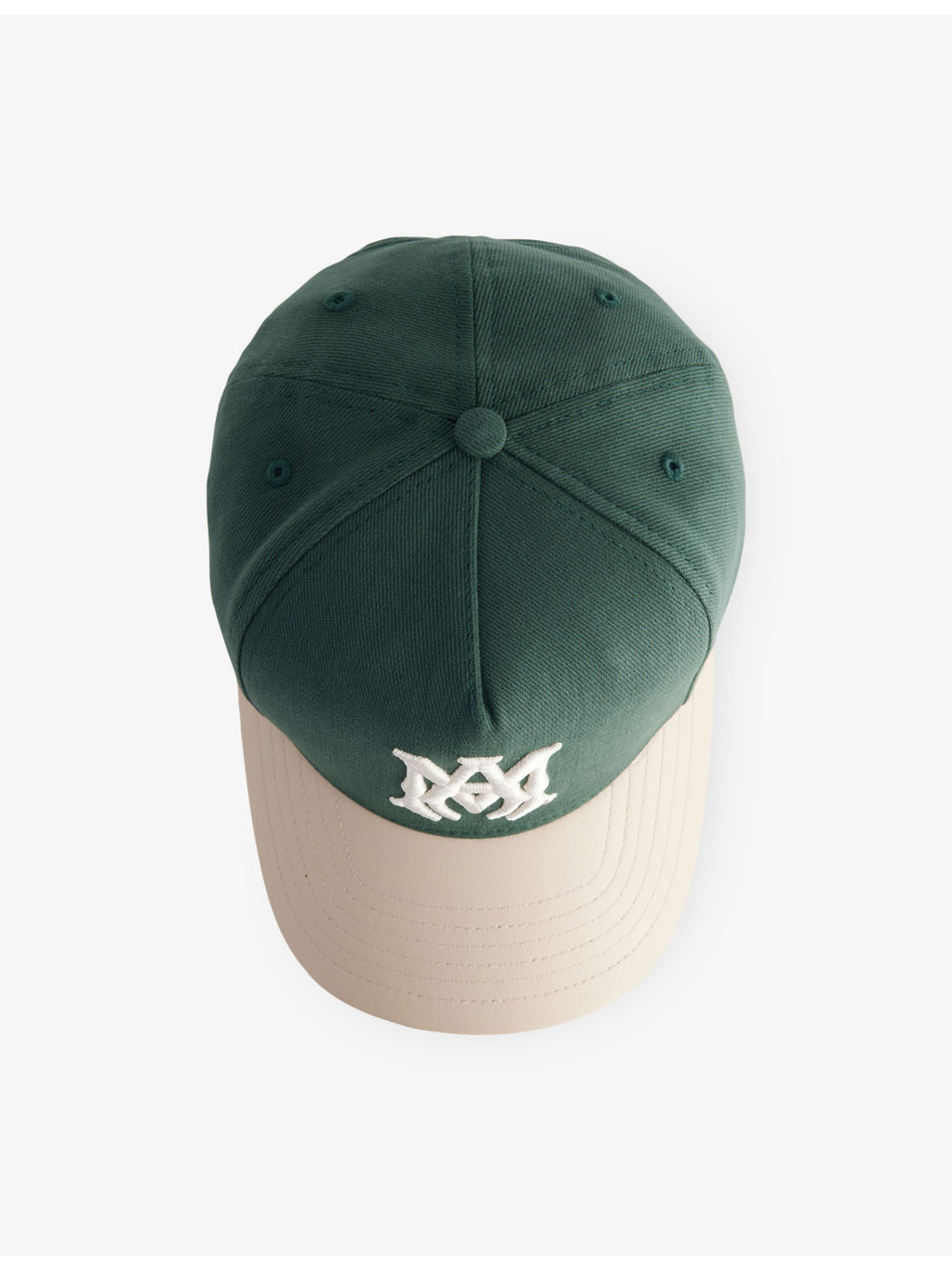 Two Tone Logo Cotton Cap - 4