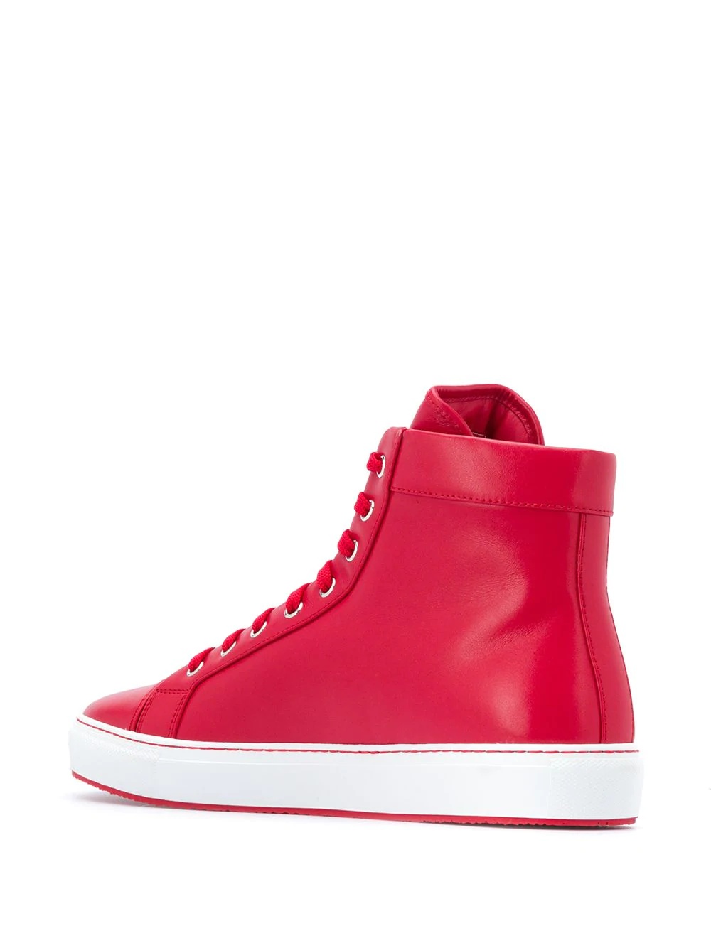 Skull hi-top sneakers - 3