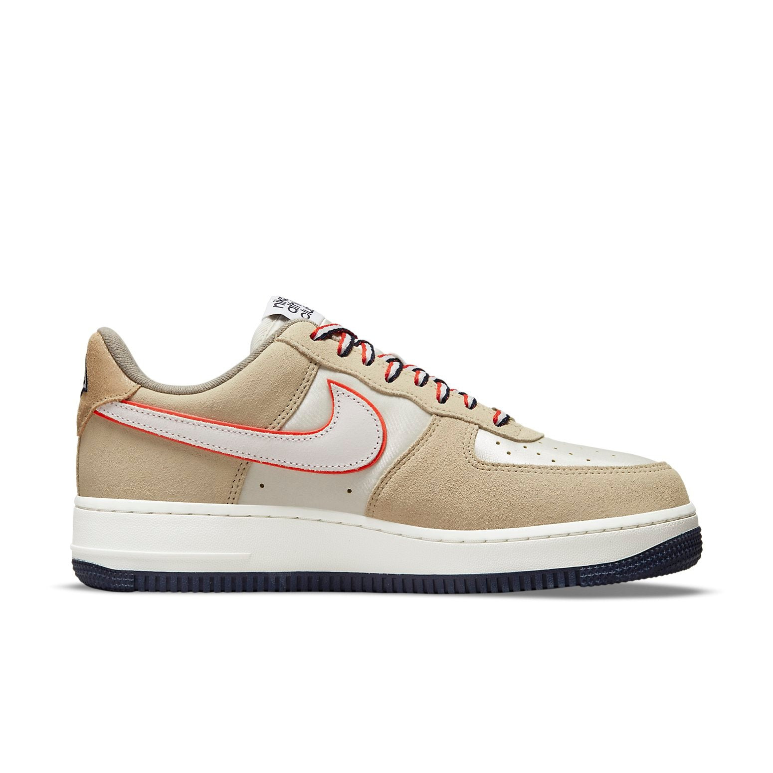 (WMNS) Nike Air Force 1 '07 LX 'Athletic Club - Sail Rush Orange' DQ5079-111 - 2
