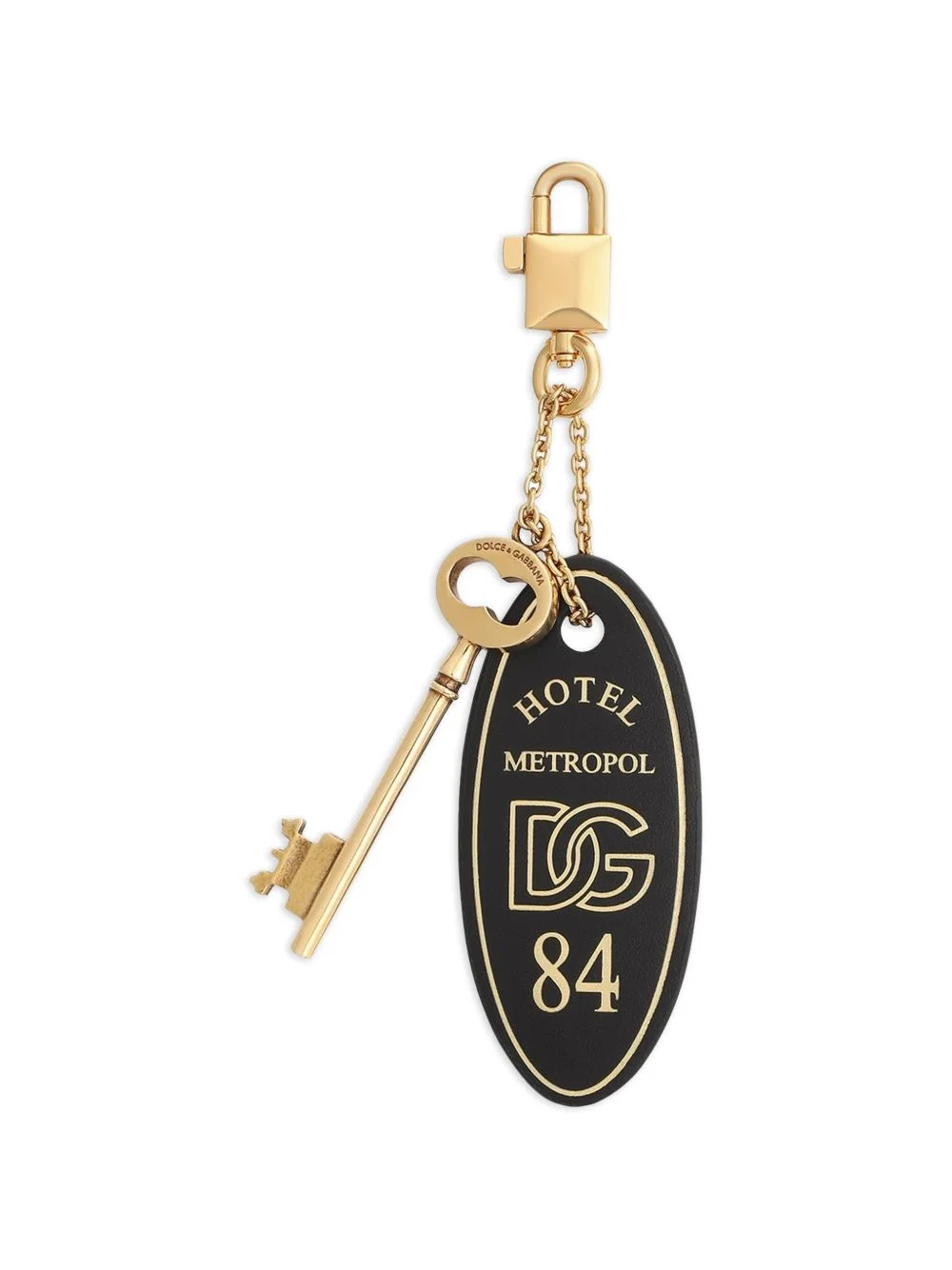 logo-plaque keyring - 1
