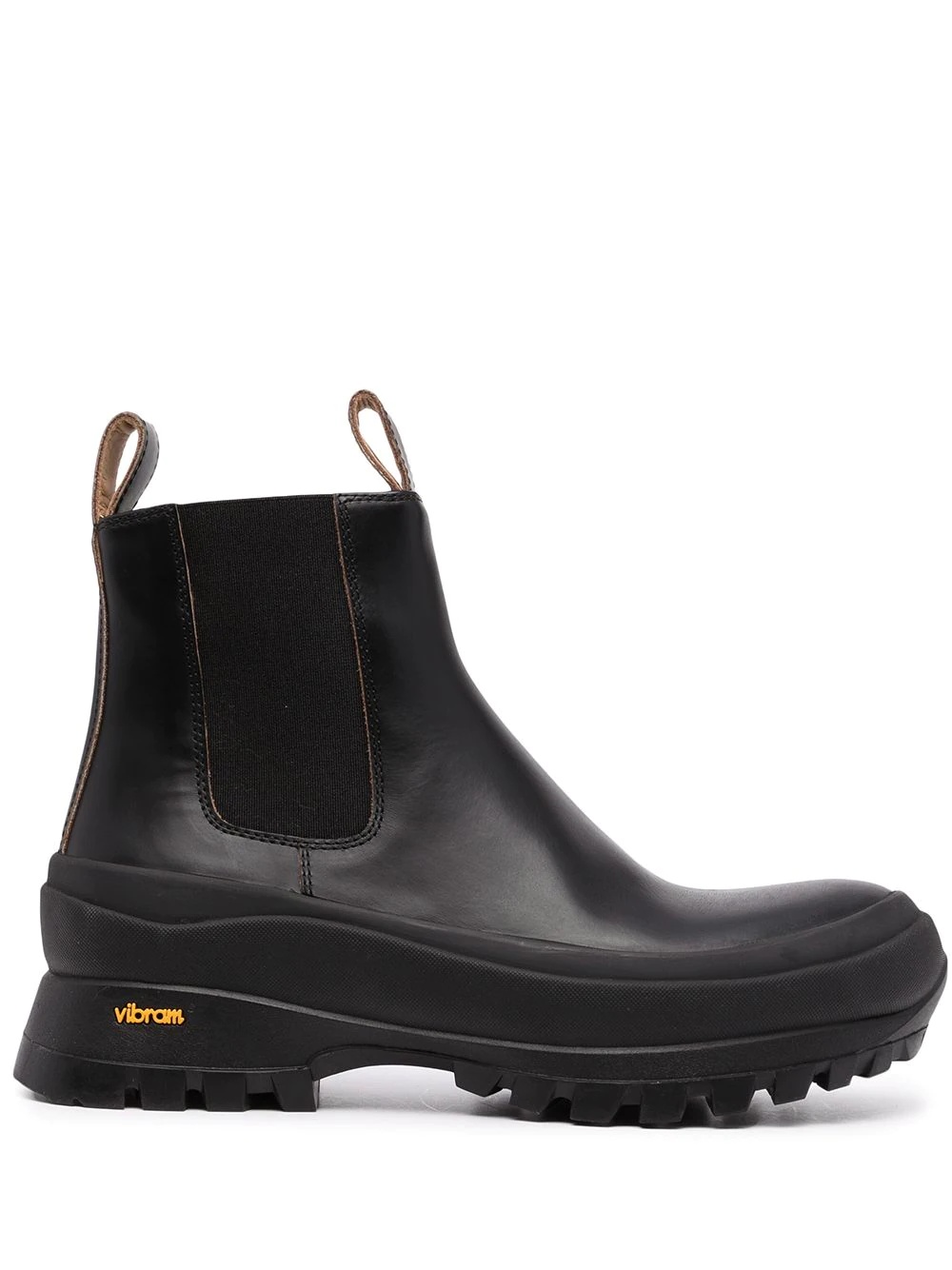 Vibram-sole ankle boots - 1