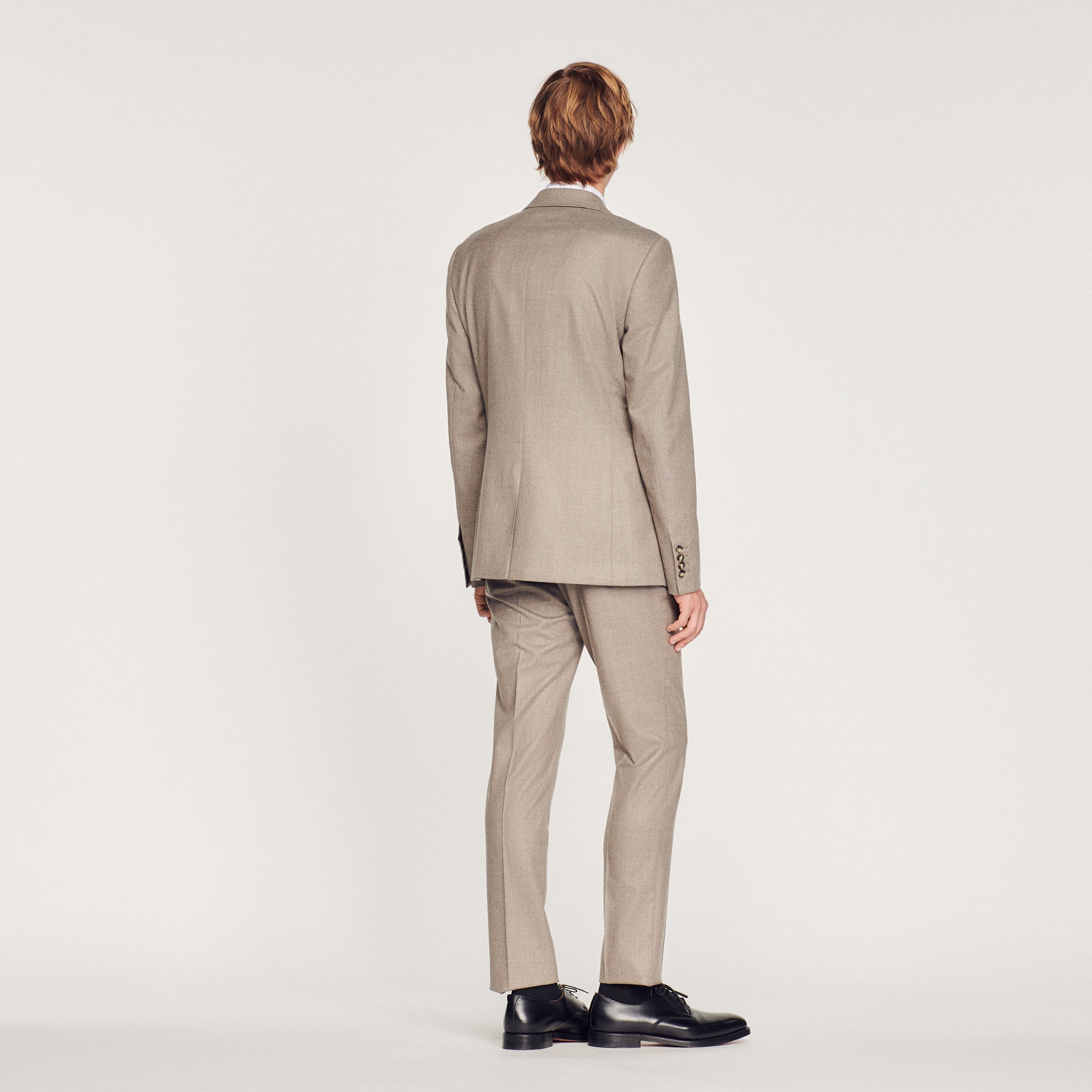 Flannel suit jacket - 6