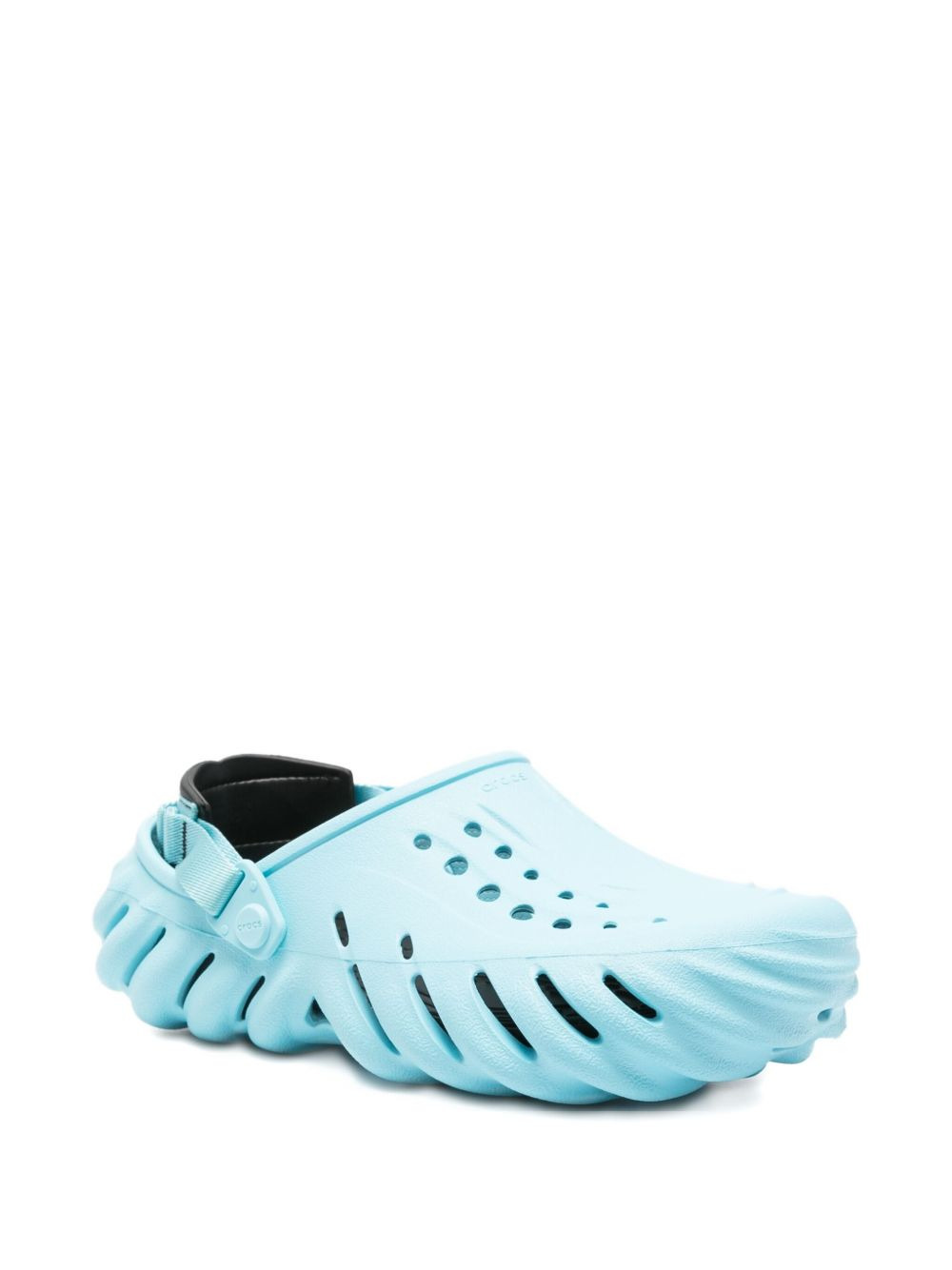 perforated-detail rubber clogs - 2
