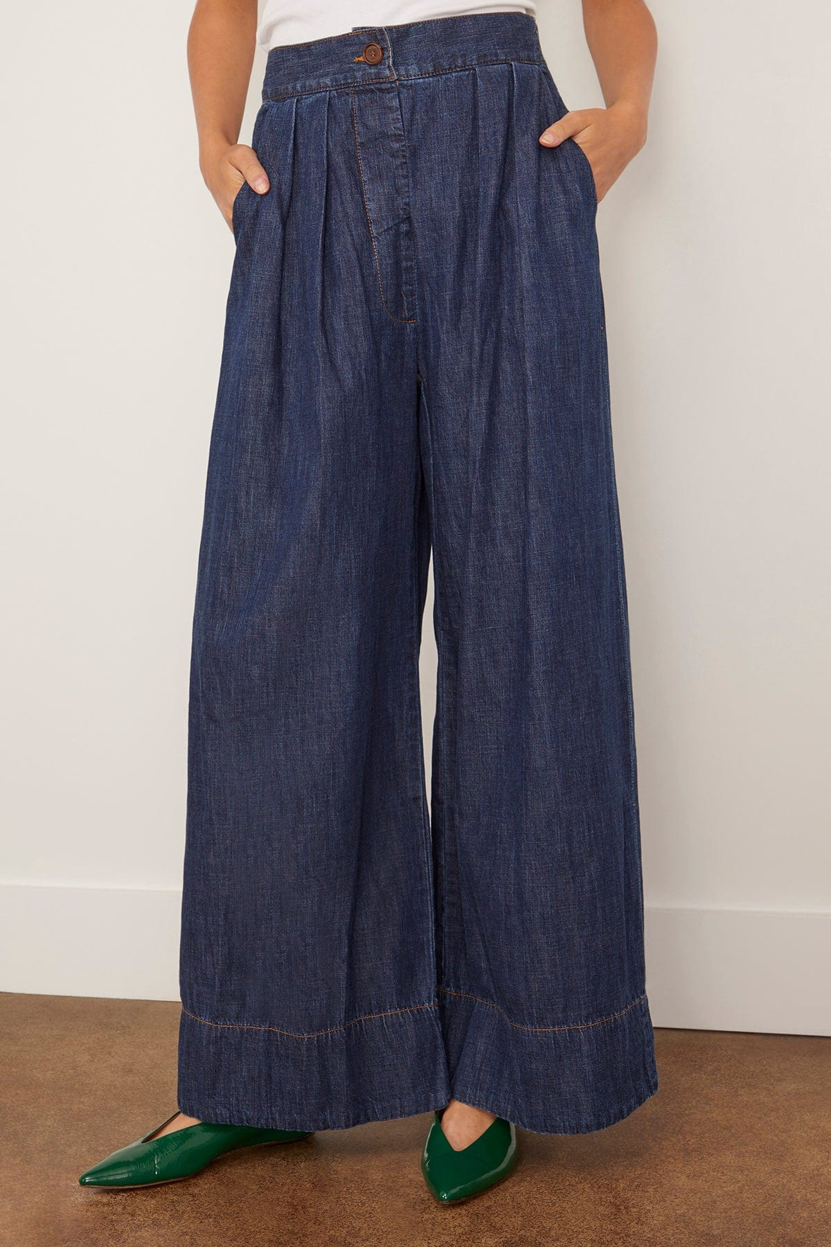 Coxsone Pant in Dark Indigo - 4
