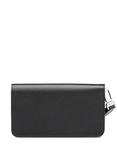 Prada logo plaque phone case outlook