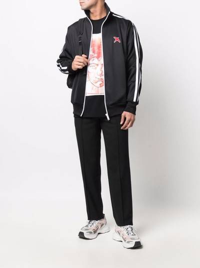 Axel Arigato logo-patch zip-up track jacket outlook