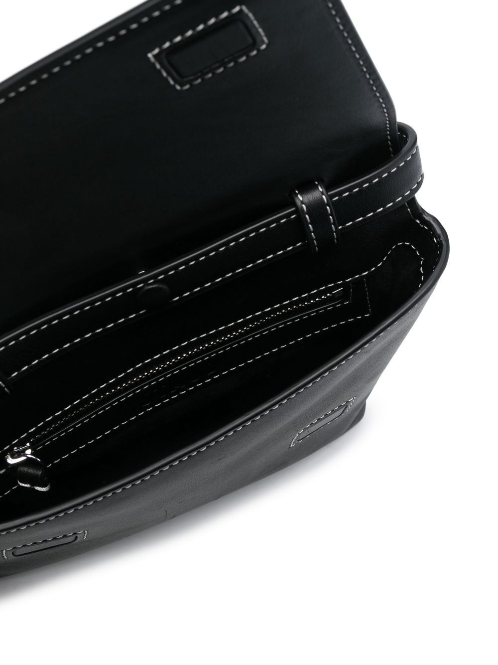 Acute leather crossbody bag - 5
