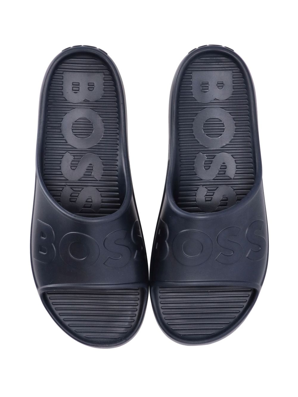 Eva logo-debossed slides - 4