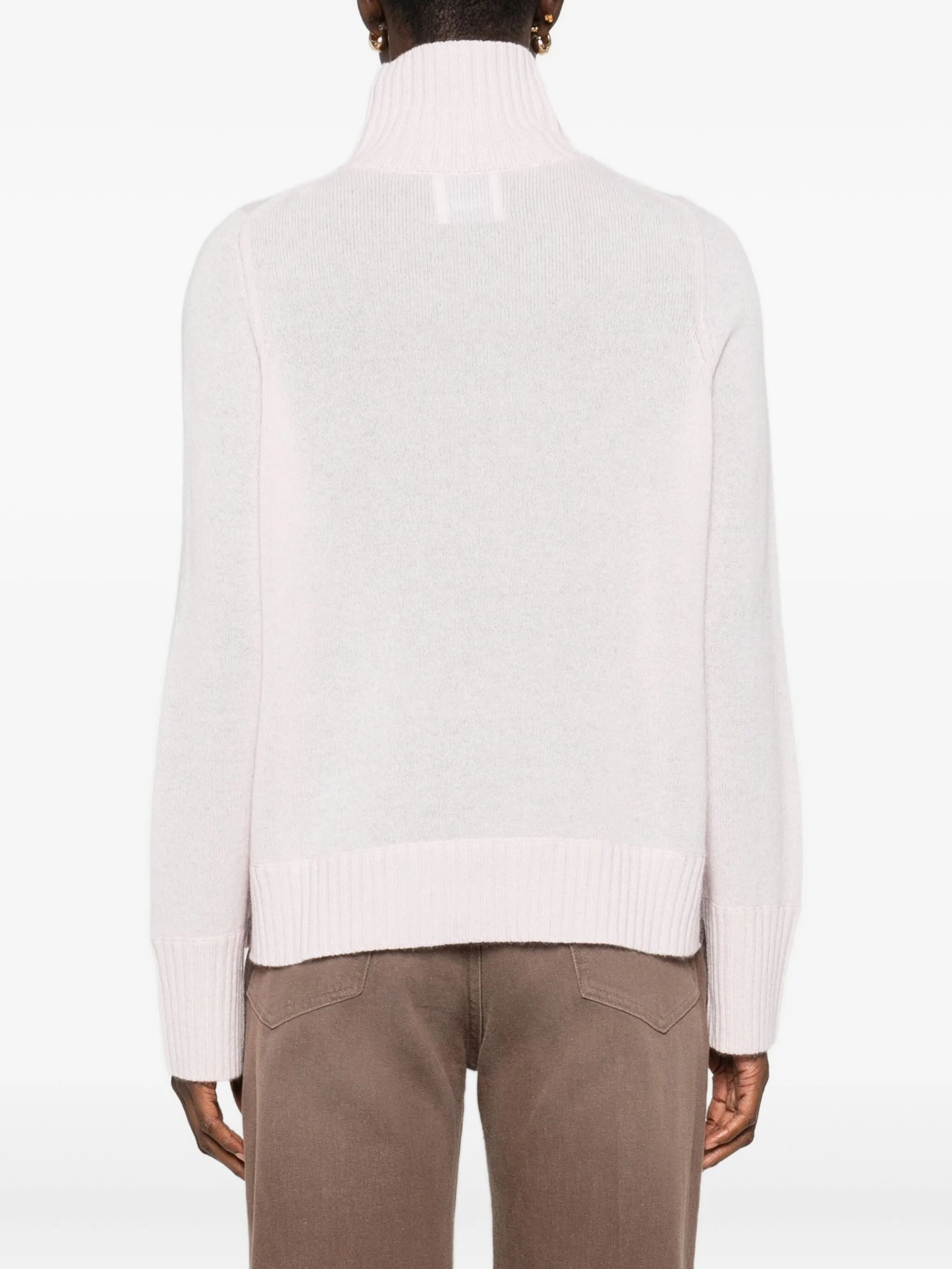 Allude Turtleneck Cashmere Sweater - 3