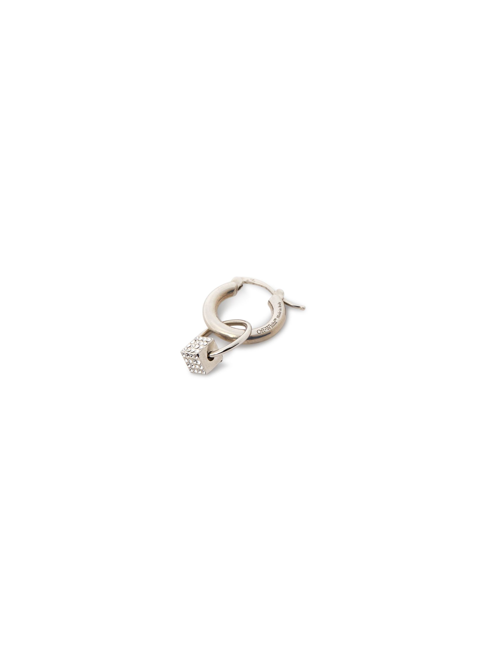 Mini Dice Mono Hoop Earring - 3