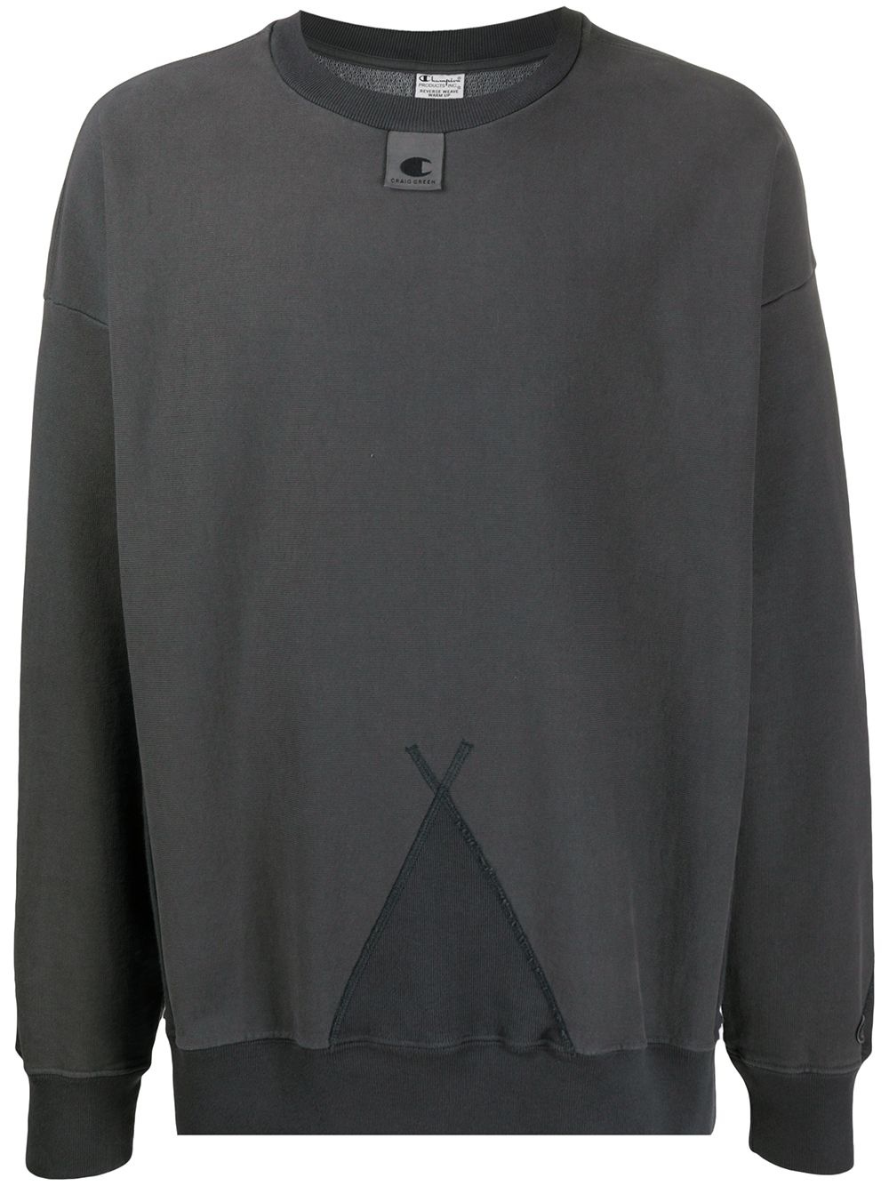 x Champion crew-neck sweatshirt - 1