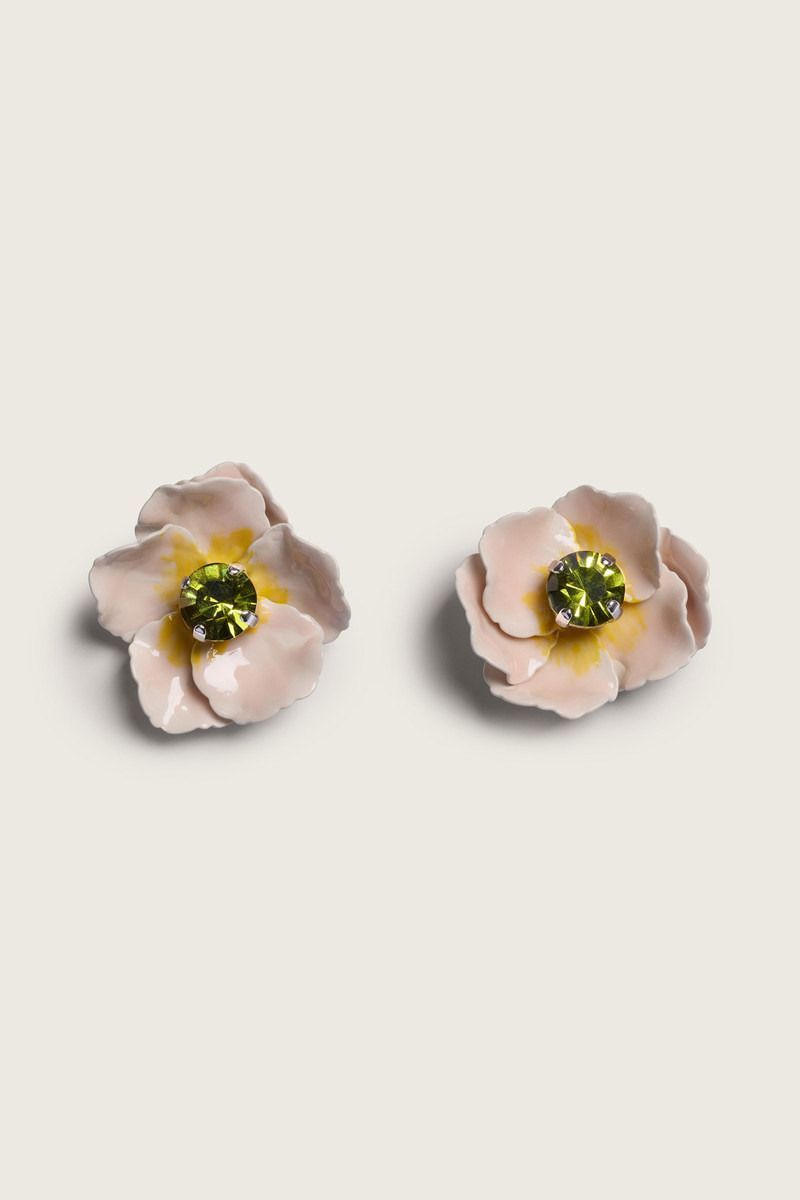 Blooming Poppy Earrings 1