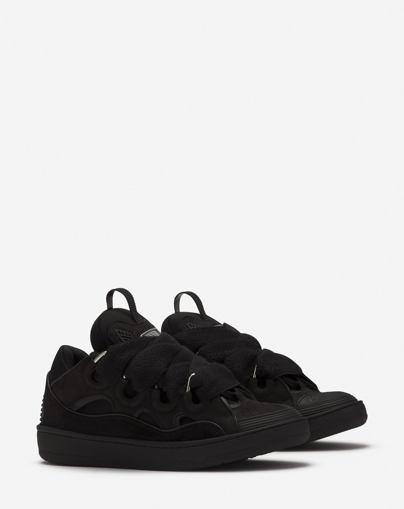 Lanvin CURB LEATHER SNEAKERS outlook