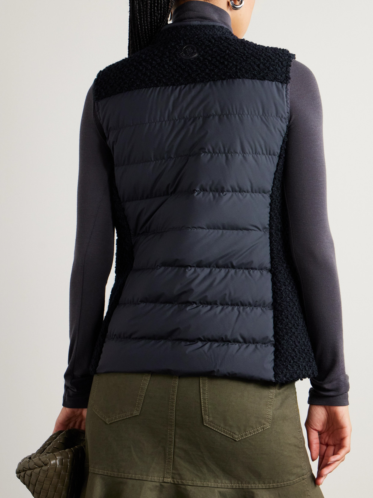 Fallavier Appliquéd Quilted Shell And Wool-bouclé Down Vest - 3