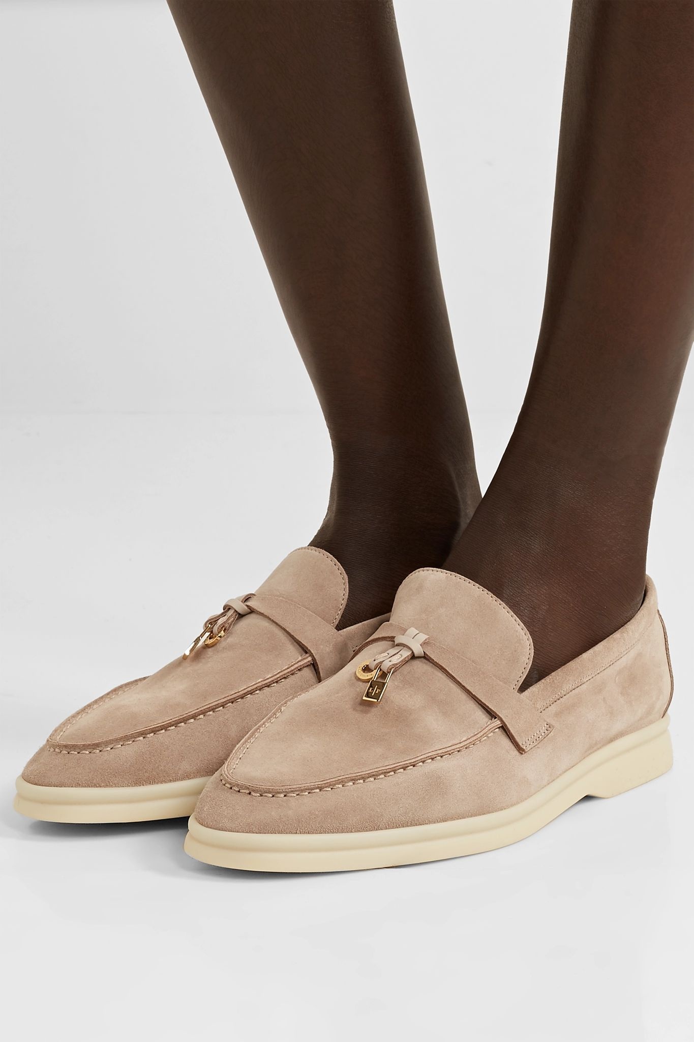 Summer Charms suede loafers - 2