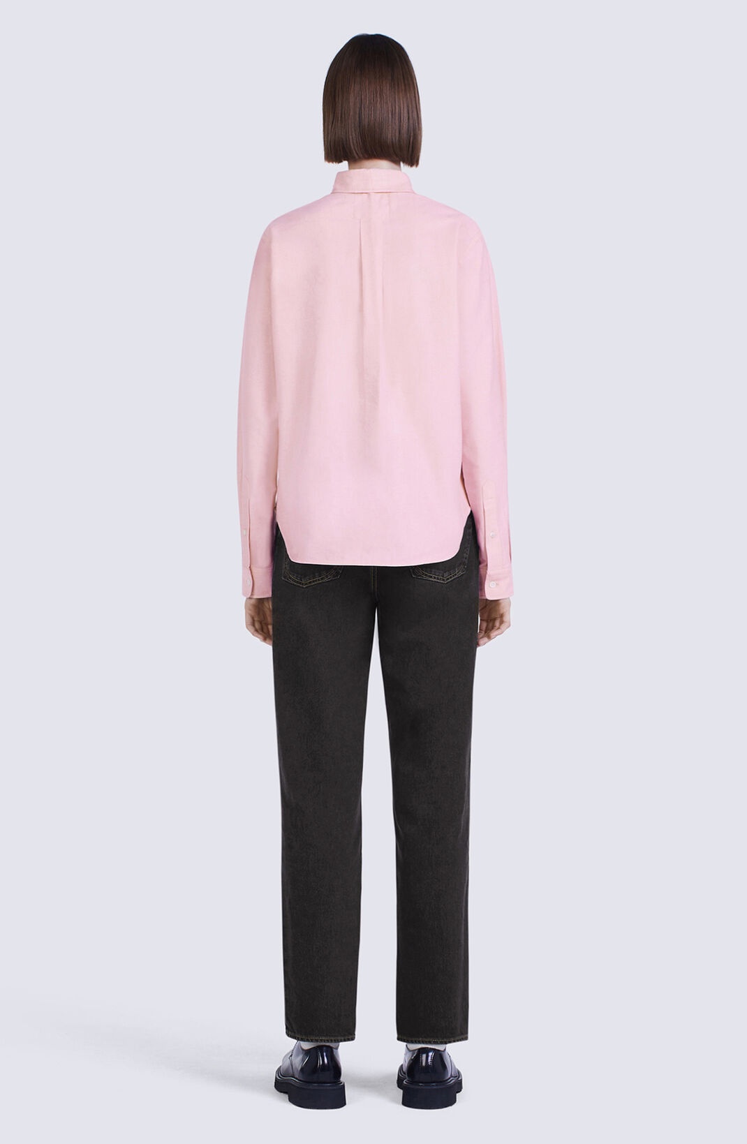 'BOKE FLOWER' crest slim-fit shirt - 4