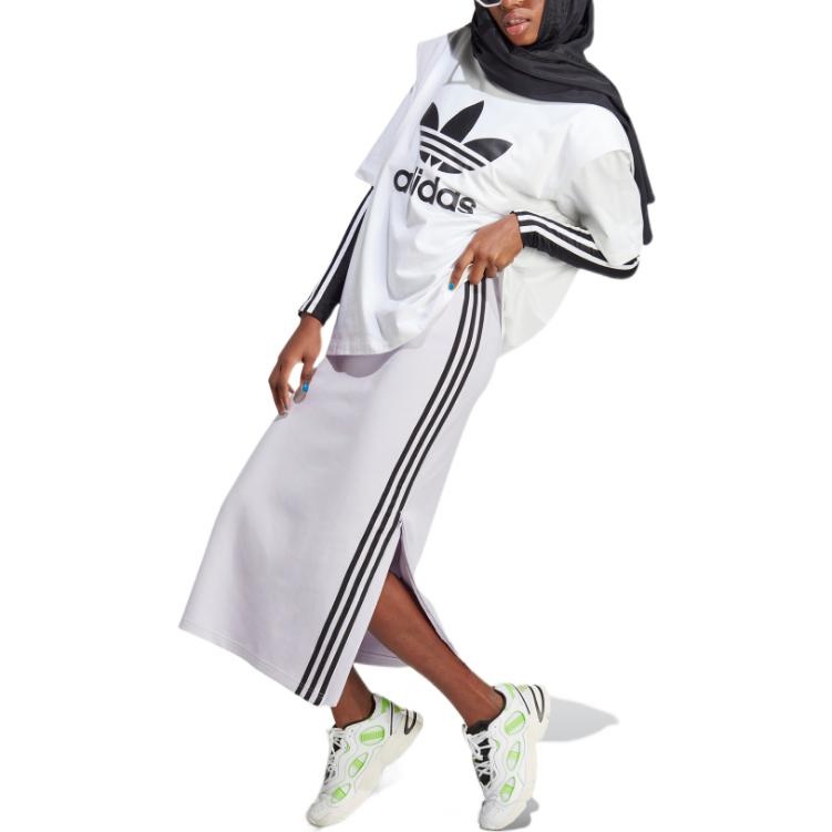 (WMNS) adidas Always Original T-Shirt 'White Black' IC8806 - 4