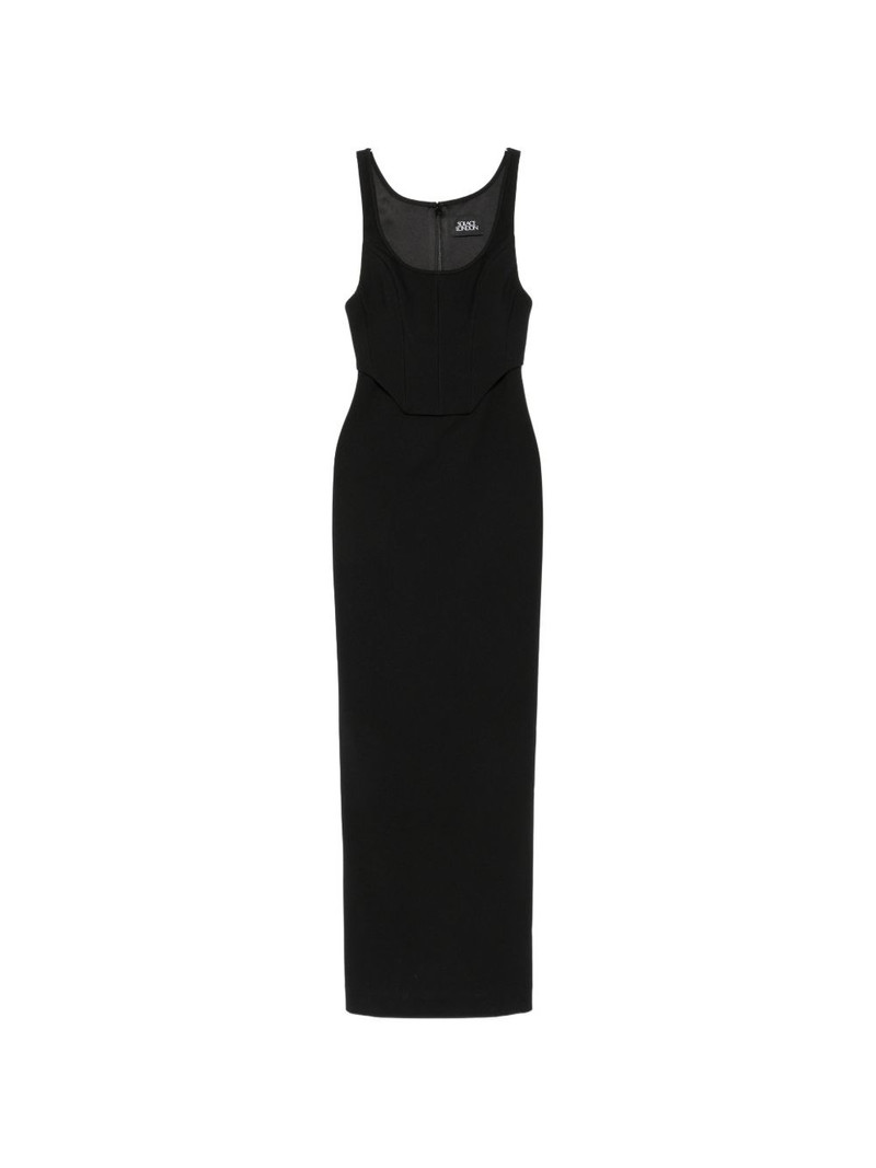 Noor corset-style maxi dress 1