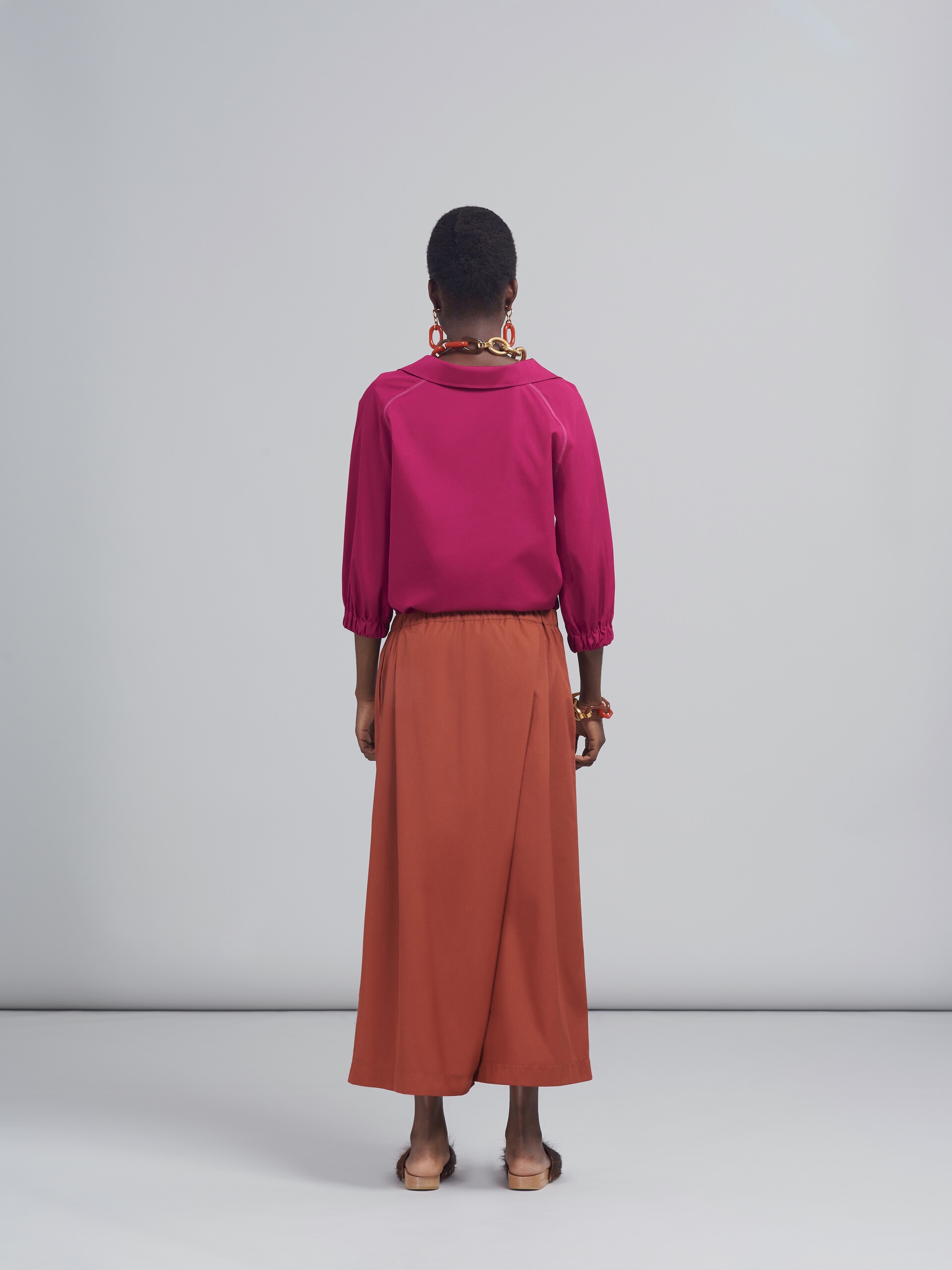 MIXED FABRICS TROUSERS - 3