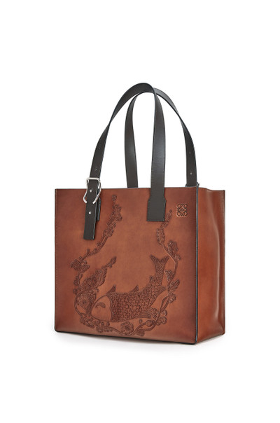 Loewe Fish Buckle tote bag in calfskin outlook